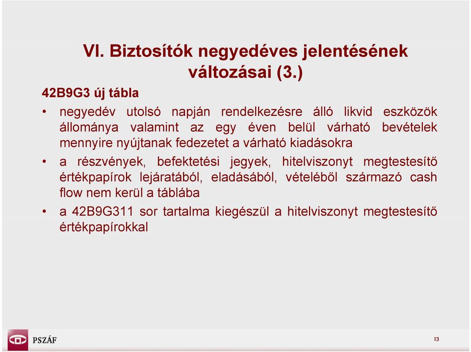 várható bevételek mennyire nyújtanak fedezetet a várható kiadásokra a részvények, befektetési jegyek, hitelviszonyt