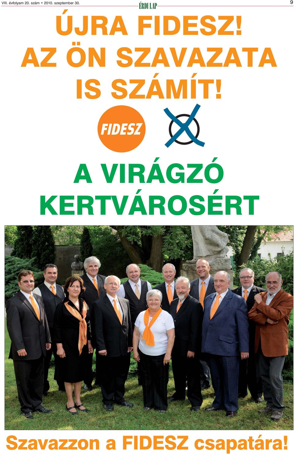 AZ ÖN SZAVAZATA IS SZÁMÍT!