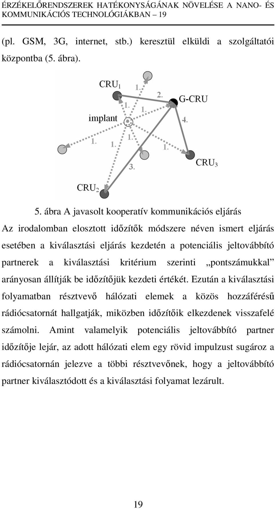 kiválasztási kritérium szerinti pontszámukkal arányosan állítják be időzítőjük kezdeti értékét.