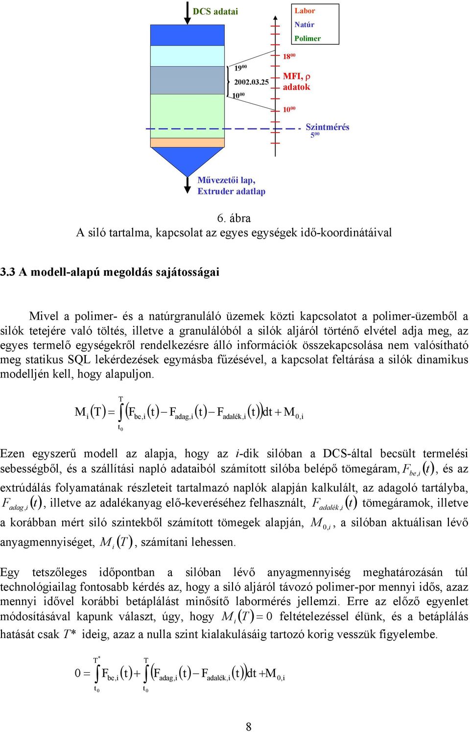 elvétel adja meg, az egyes termelő egységekről rendelkezésre álló információk összekapcsolása nem valósítható meg statikus SQL lekérdezések egymásba fűzésével, a kapcsolat feltárása a silók dinamikus