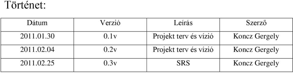 1v Projekt terv és vízió Koncz Gergely 2011.