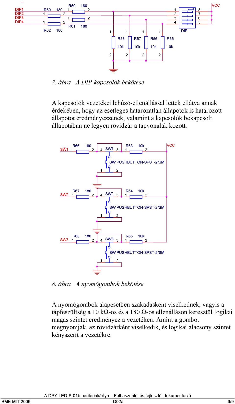 kapcsolók bekapcsolt állapotában ne legyen rövidzár a tápvonalak között. SW R 0 SW R 0k SW PUSHBUTTON-SPST-/SM SW R 0 SW R 0k SW PUSHBUTTON-SPST-/SM SW R 0 SW R 0k SW PUSHBUTTON-SPST-/SM.