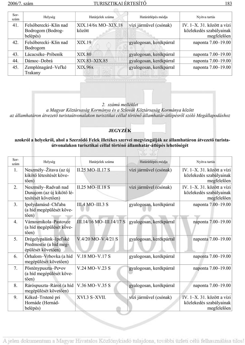 85 gya lo go san, ke rék pár ral na pon ta 7.00 19.00 45. Zemp lé na gárd Ve¾ ké Tra kany I.96x gya lo go san, ke rék pár ral na pon ta 7.00 19.00 2.