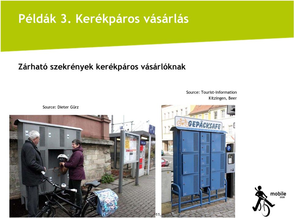 kerékpáros vásárlóknak Source: Dieter