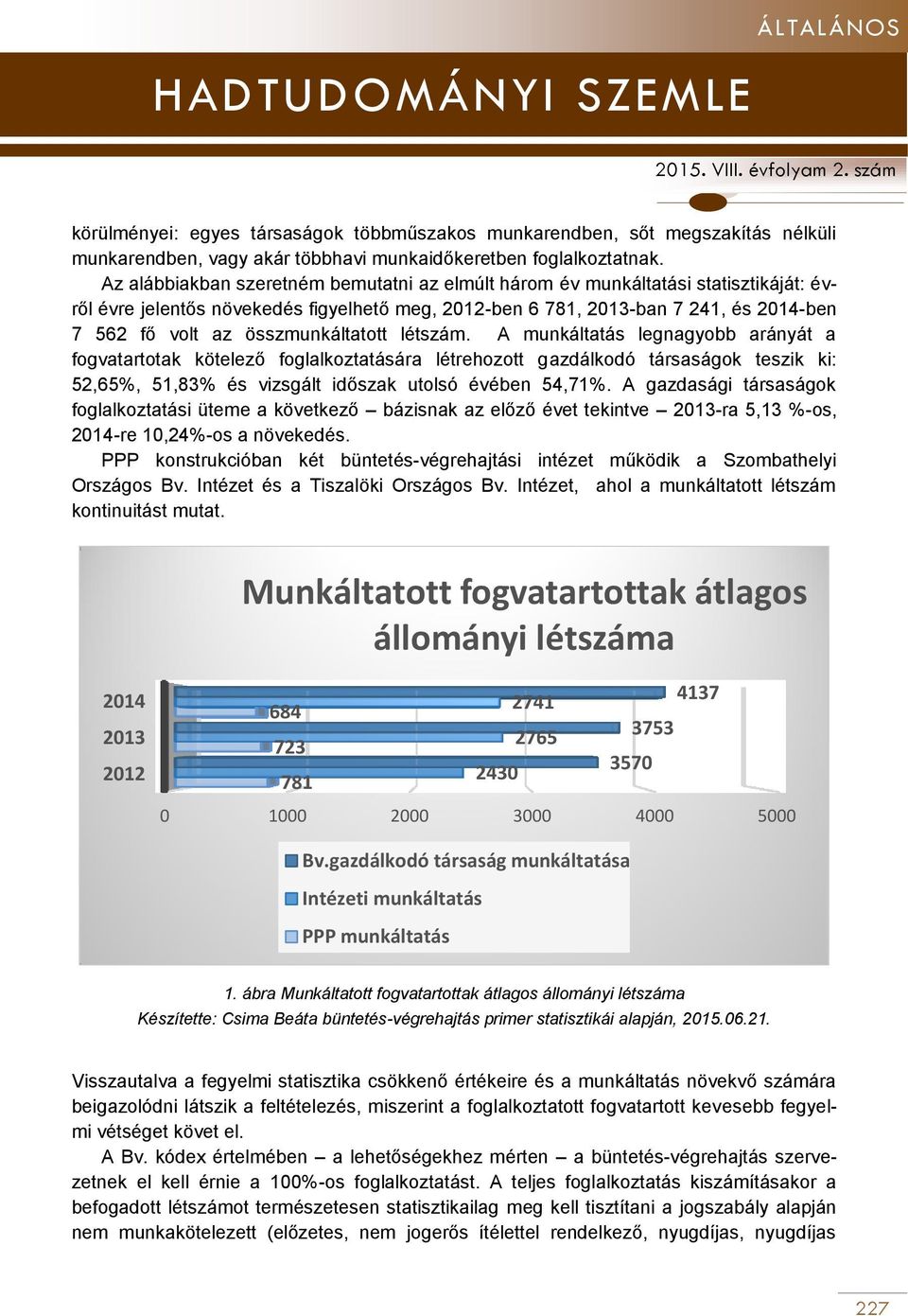 összmunkáltatott létszám.