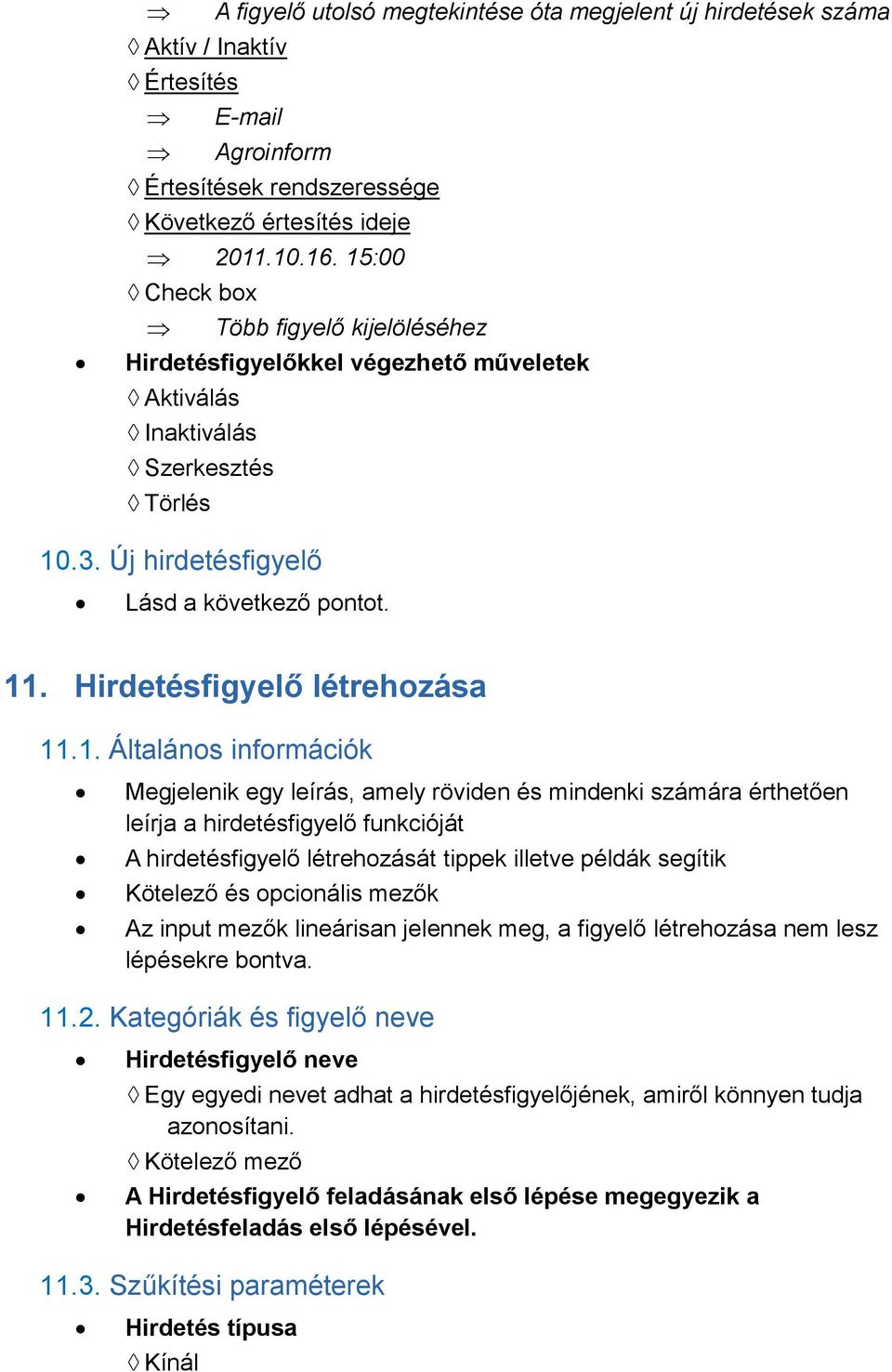 Hirdetésfigyelő létrehozása 11