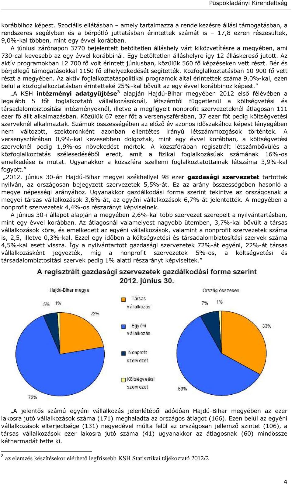 évvel korábban. A júniusi zárónapon 3770 bejelentett betöltetlen álláshely várt kiközvetítésre a megyében, ami 730-cal kevesebb az egy évvel korábbinál.