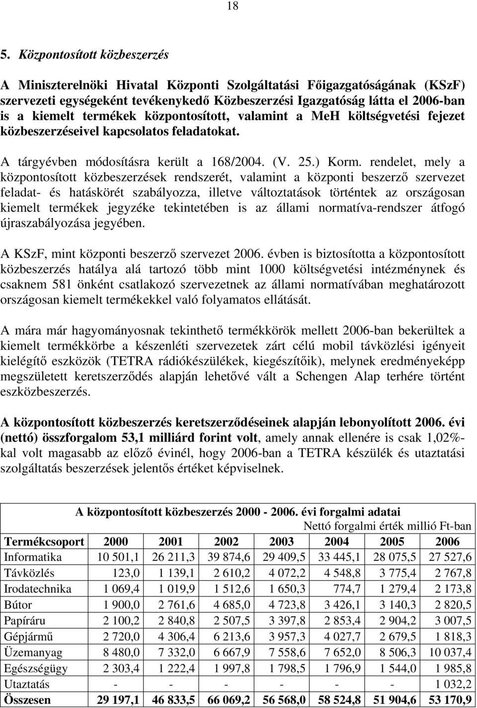 rendelet, mely a központosított közbeszerzések rendszerét, valamint a központi beszerző szervezet feladat- és hatáskörét szabályozza, illetve változtatások történtek az országosan kiemelt termékek