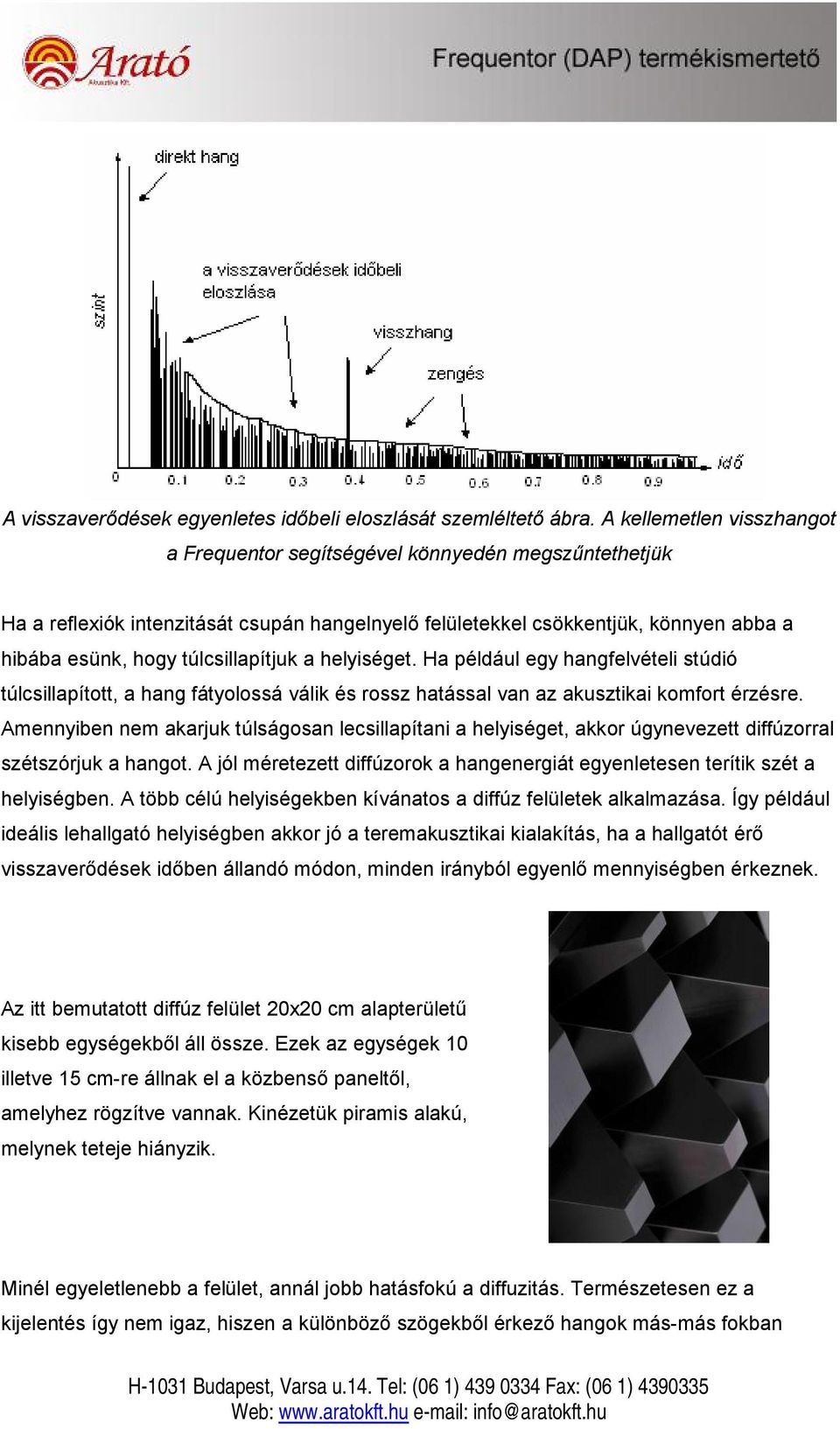 túlcsillapítjuk a helyiséget. Ha például egy hangfelvételi stúdió túlcsillapított, a hang fátyolossá válik és rossz hatással van az akusztikai komfort érzésre.