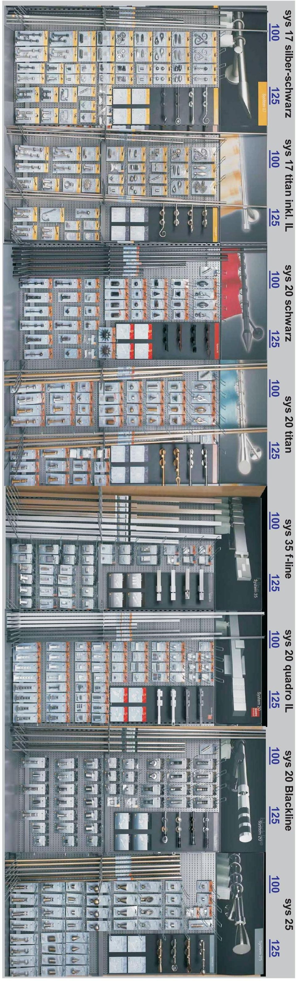 100 125 sys 35 f-line 100 125 sys 20 quadro IL