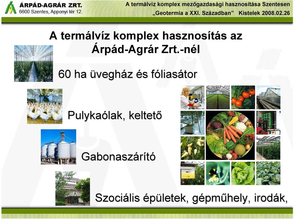 -nél 60 ha üvegház és fóliasátor