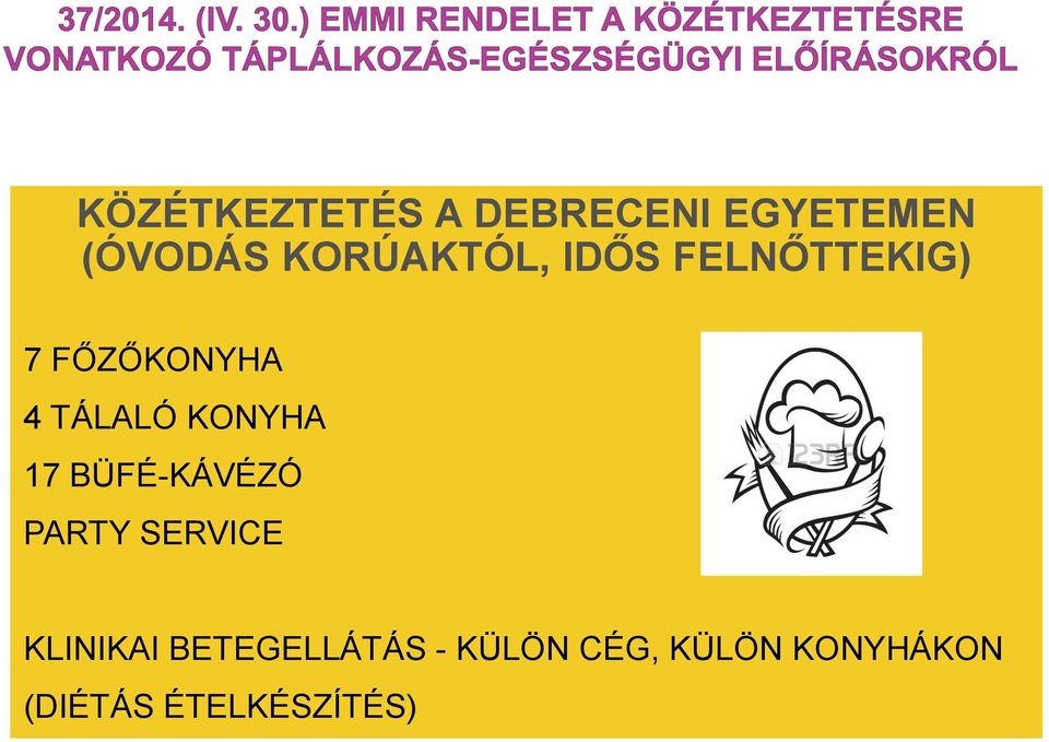 KONYHA 17 BÜFÉ-KÁVÉZÓ PARTY SERVICE KLINIKAI