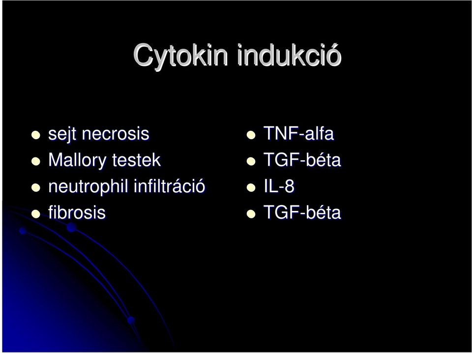 neutrophil infiltráci ció