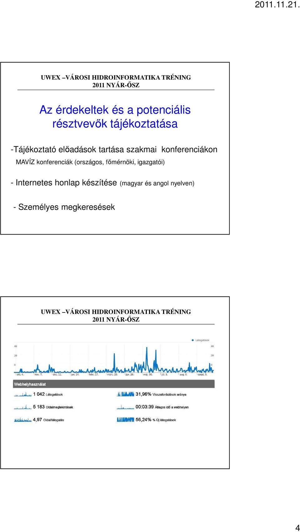 konferenciák (országos, fımérnöki, igazgatói) - Internetes