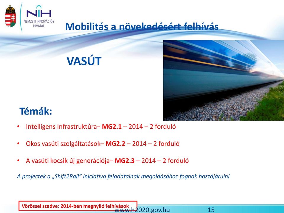 2 2014 2 forduló A vasúti kocsik új generációja MG2.