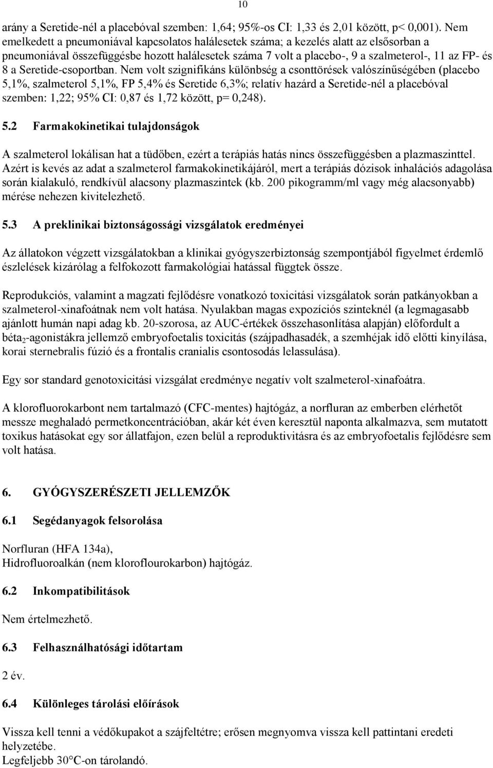 Seretide-csoportban.