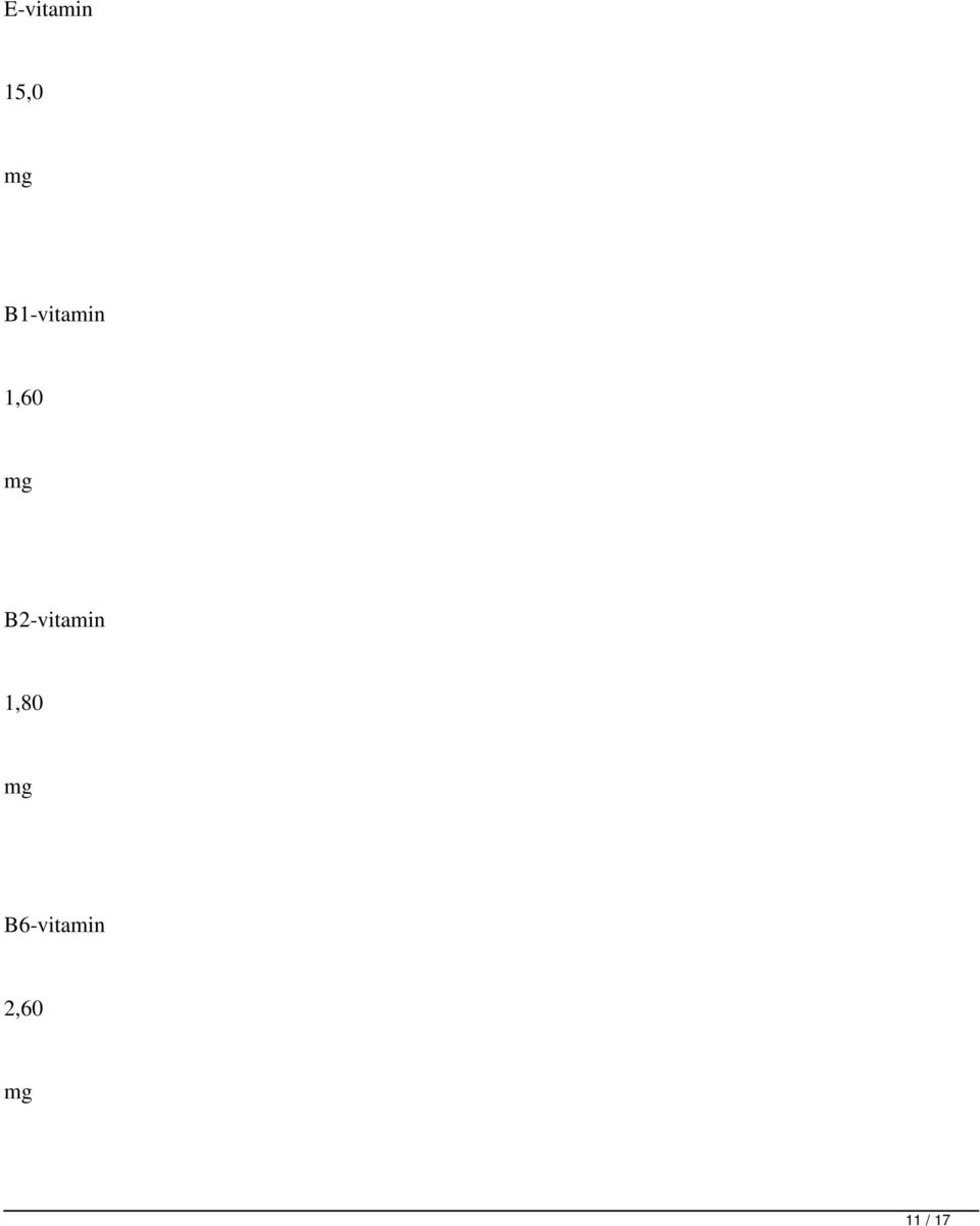 B2-vitamin 1,80