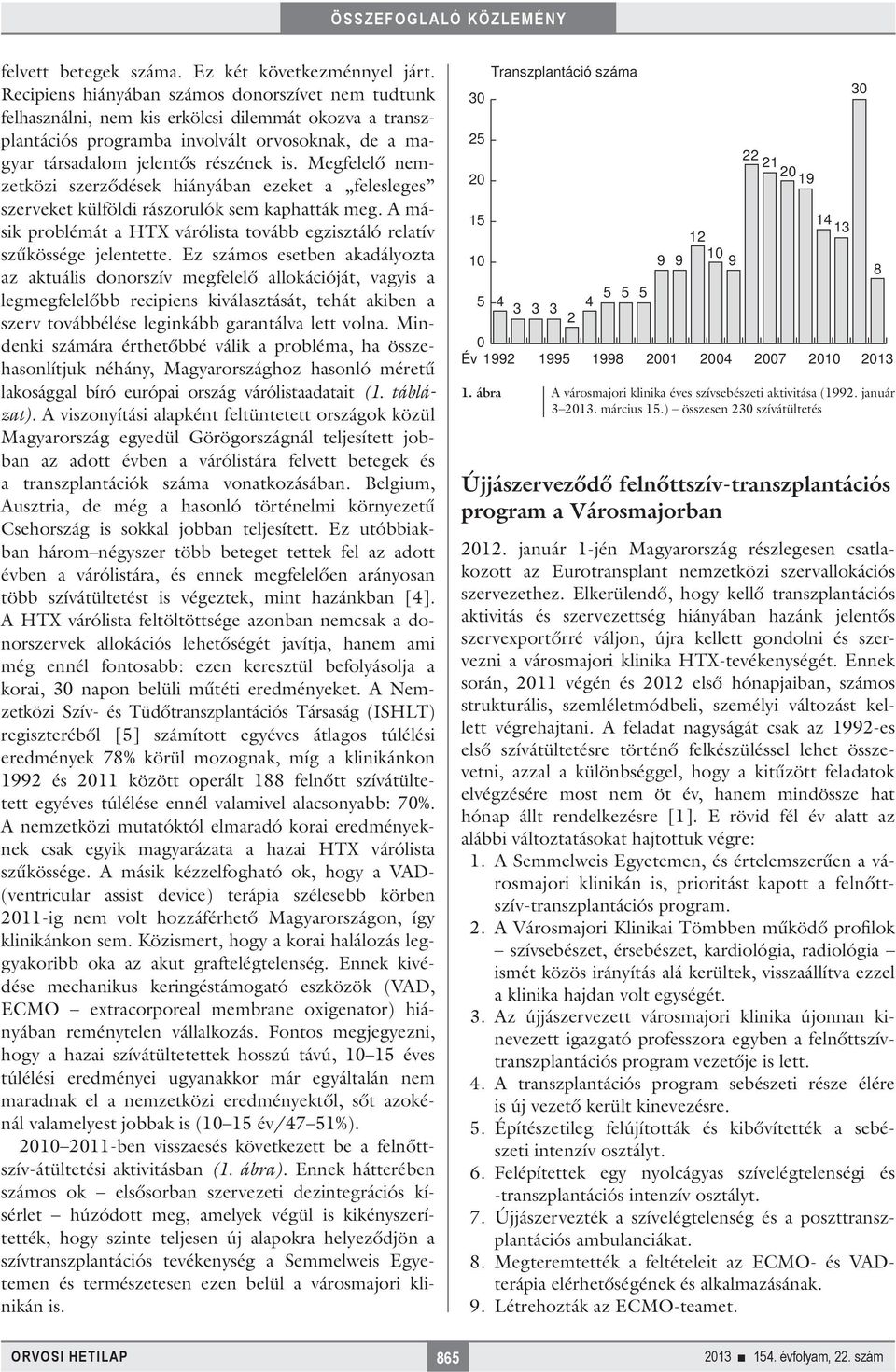 Megfelelő nemzetközi szerződések hiányában ezeket a felesleges szerveket külföldi rászorulók sem kaphatták meg. A másik problémát a HTX várólista tovább egzisztáló relatív szűkössége jelentette.