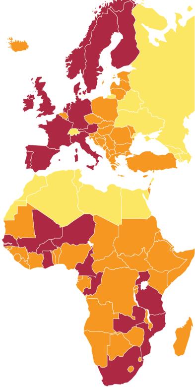 European & Developing Countries Clinical Trials Partnership (EDCTP) EDCTP2 Participating States (PSs): 14 European Countries