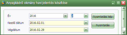 3.3 Fémtörvény szerinti napi és havi jelentések készítése Innotransz Mérnöki Iroda Kft. 3.