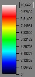 Maximum: 10,6 lx Minimum: 2,7 lx