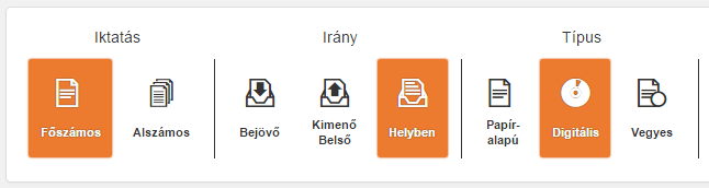 5.3. Belső folyamat helyben maradó iratokra vagy társintézmények közötti elektronikus küldésre Alapelvárás volt, hogy a társintézmények egymás között NE postai úton és papír alapon levelezzenek,