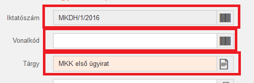 - Tétel kiválasztása: rákattintunk narancs lesz. - Funkciógombok: a kiválasztott tétellel elvégezhető műveletek gyorselérése. Még egyszer: nézettől függ, hogy milyen gombokat látunk itt (Pl.