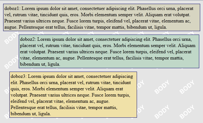 Statikus pozícionálás <!DOCTYPE HTML PUBLIC "-//W3C//DTD HTML 4.01 Transitional//EN" "http://www.w3.org/tr/html4/loose.dtd"> <html> <head> <title></title> <link href="dobozok.