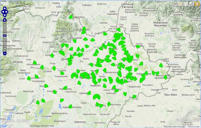 A sávhasználat jelenlegi kihívásai Interferencia Ukrajnából Nem volt ismert sem a jelenléte sem a mértéke a sávátrendezés előtt Probléma oka 140 120 100 80 60 IF 1 Count of interferred cells in EGSM