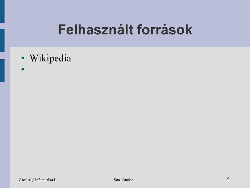 Wikipedia