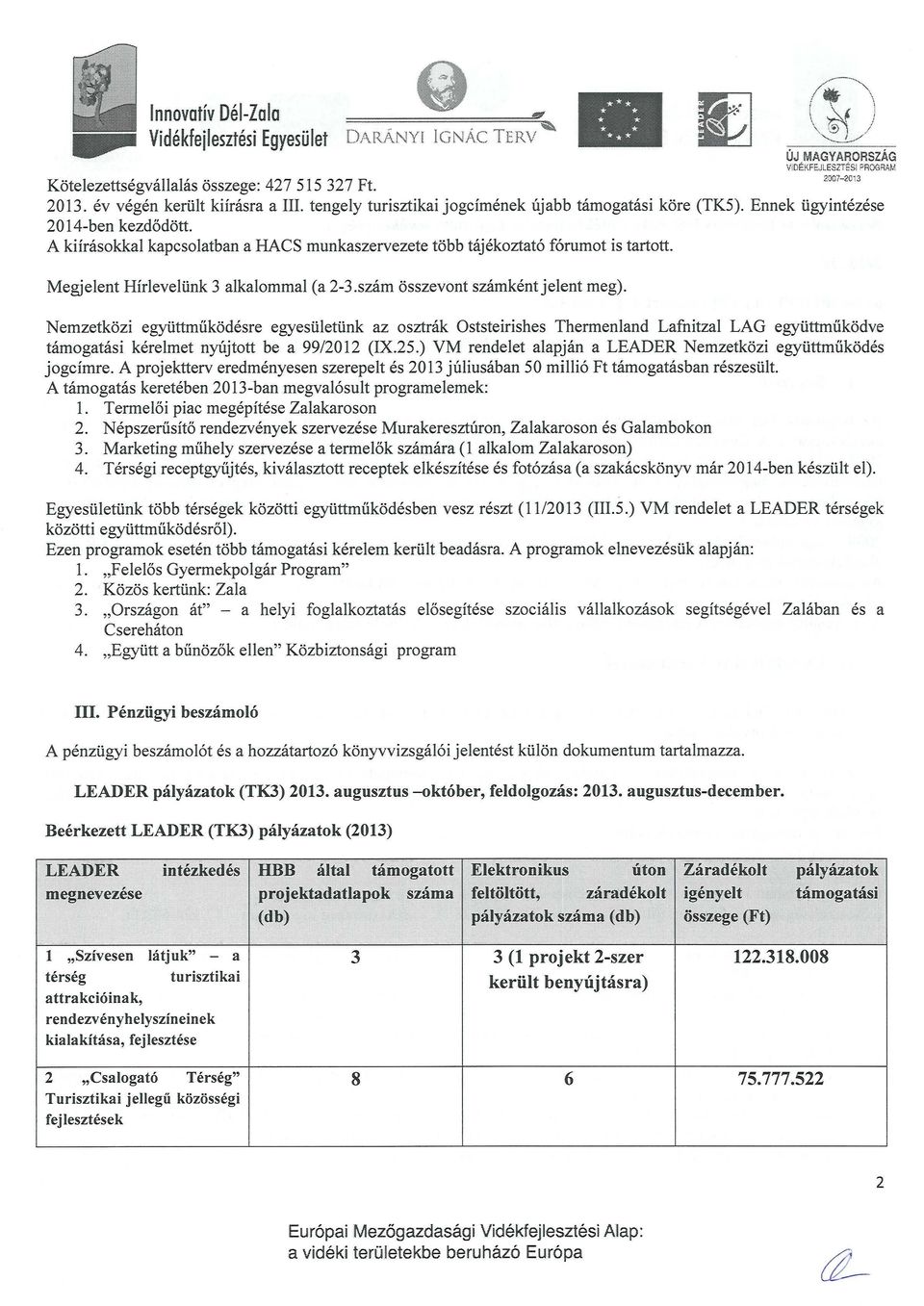 Megjelent Hirleveliink 3 alkalommal (a 2-3.szam osszevont szamkentjelent meg).