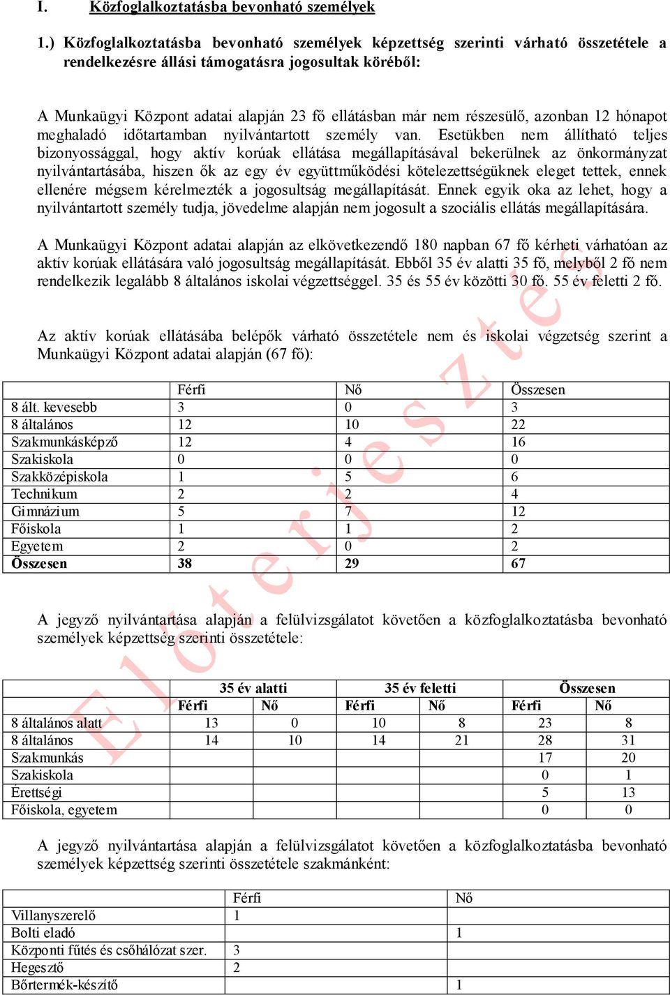 részesülő, azonban 12 hónapot meghaladó időtartamban nyilvántartott személy van.