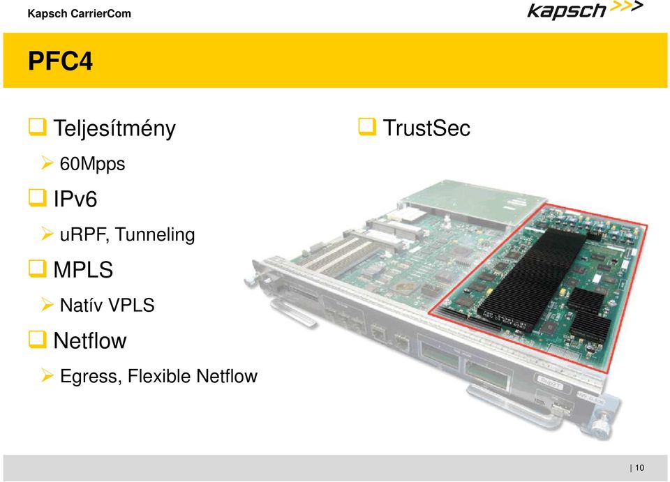 Natív VPLS Netflow Egress,