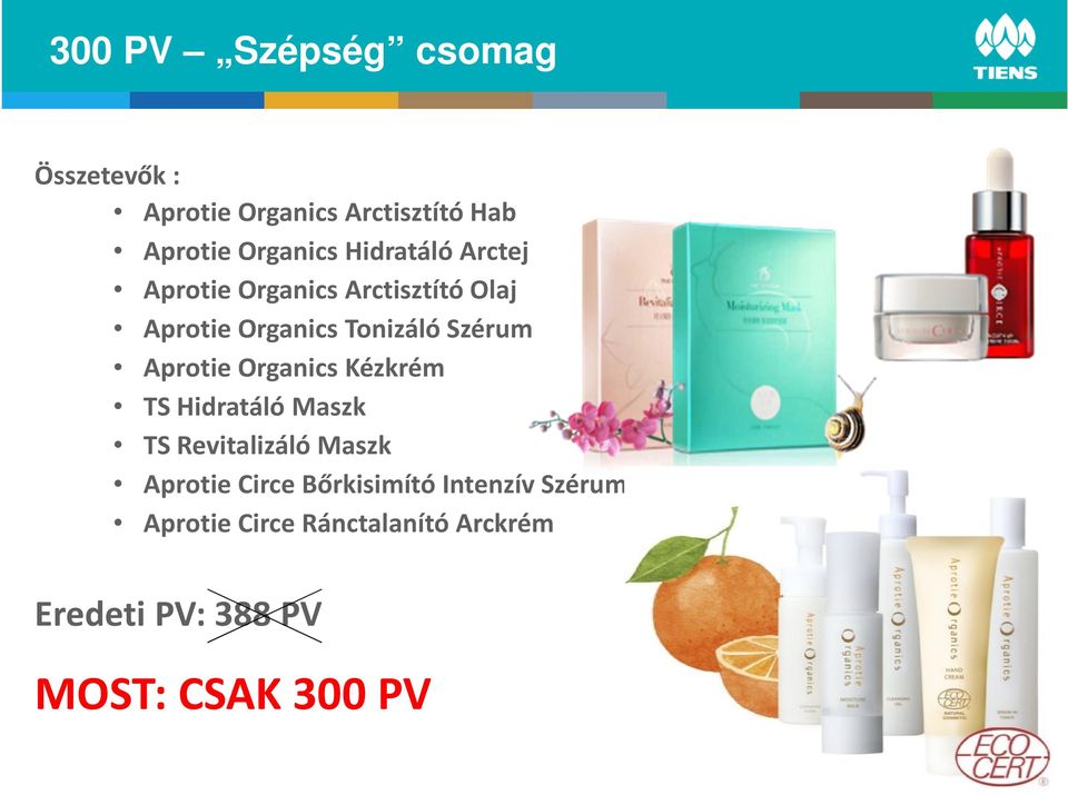 Aprotie Organics Kézkrém TS Hidratáló Maszk TS Revitalizáló Maszk Aprotie Circe