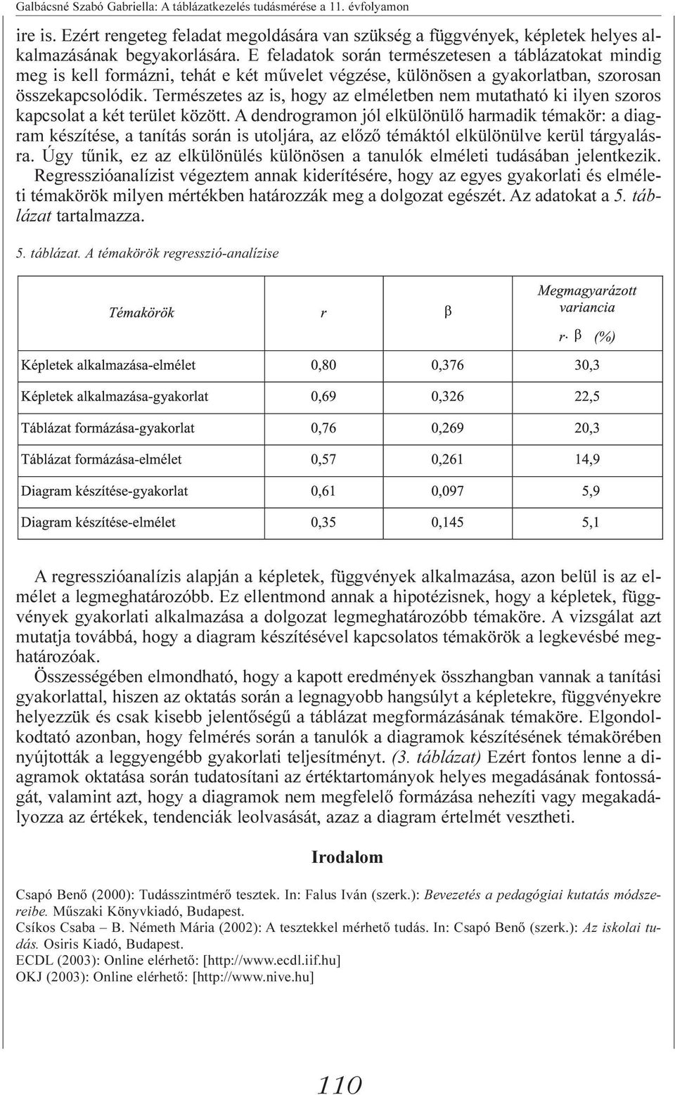 Természetes az is, hogy az elméletben nem mutatható ki ilyen szoros kapcsolat a két terület között.