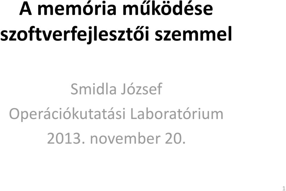 Smidla József