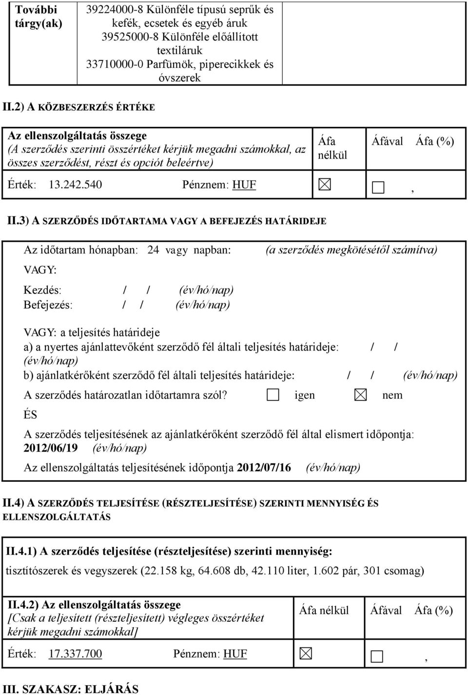 242.540 Pénznem: HUF, II.