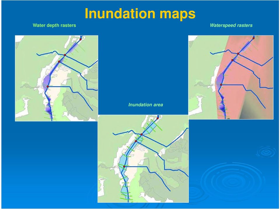 Inundation maps