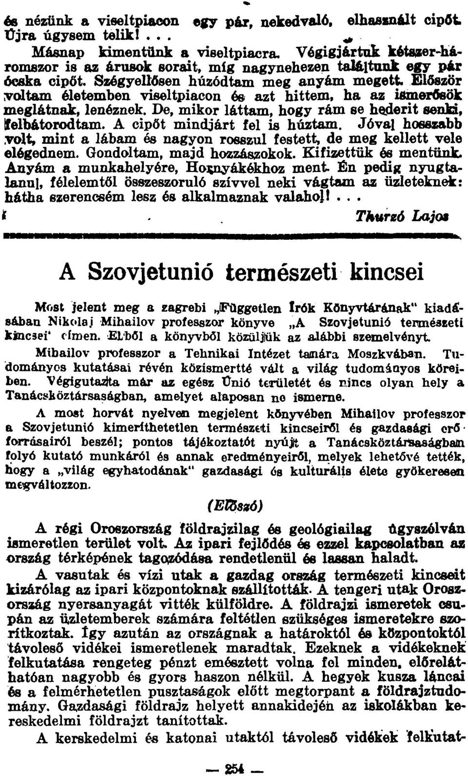 Szégyellősen húzódtam meg anyám megett Először voltam életemben viseltpiacon és azt hittem, ha az ismerősök meglátnak, lenéznek. De, mikor láttam, hogy rám se hsderit senki, [felbátorodtam.