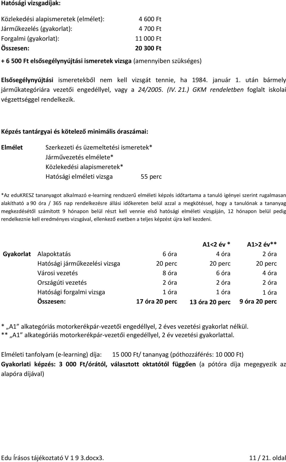 ) GKM rendeletben foglalt iskolai végzettséggel rendelkezik.