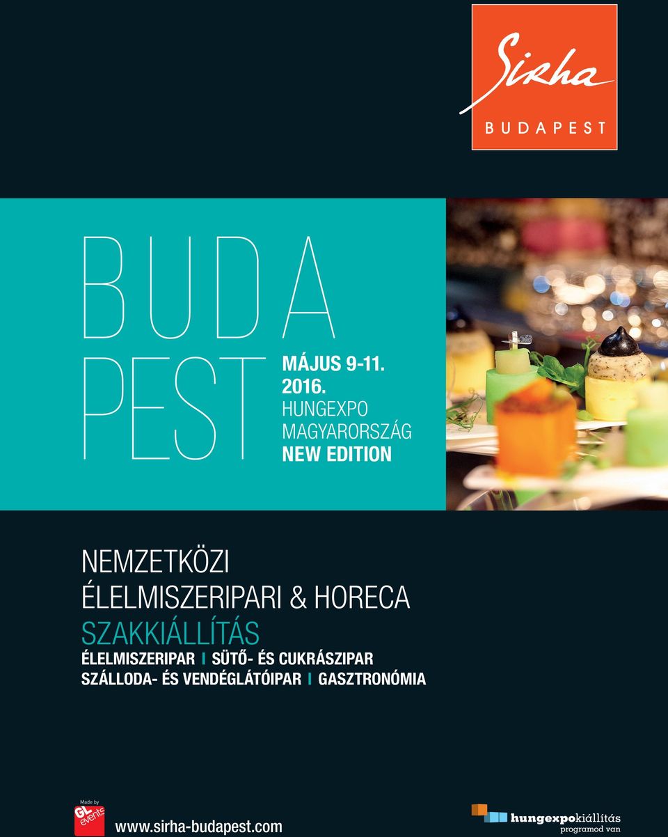 ÉLELMISZERIPARI & HORECA SZAKKIÁLLÍTÁS