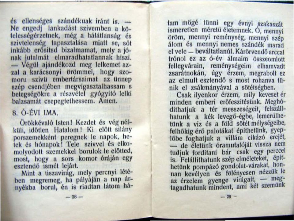 - égol ojóndékozd lleg lelkelllel aztnl kmácaonyi OrOlllluc l, hogy szomoru szivu lbcrtltreoitllut nz t/mcp 87,ép C8cndJtbcl 11cgvigLlsztalhassnm 8 bclegségokre a ré.