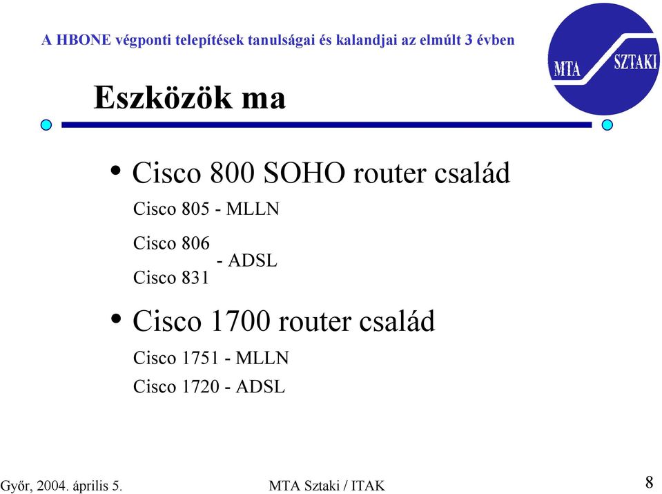1700 routercsalád Cisco 1751 -MLLN Cisco 1720