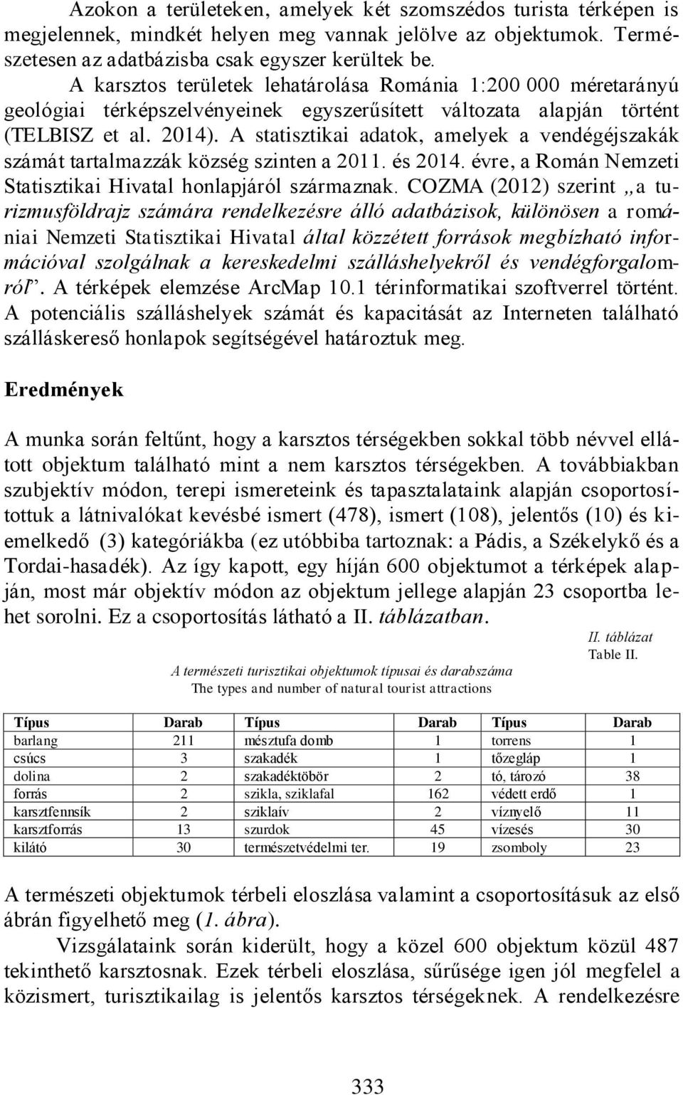 A statisztikai adatok, amelyek a vendégéjszakák számát tartalmazzák község szinten a 2011. és 2014. évre, a Román Nemzeti Statisztikai Hivatal honlapjáról származnak.