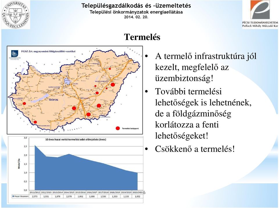 További termelési lehetőségek is lehetnének, de