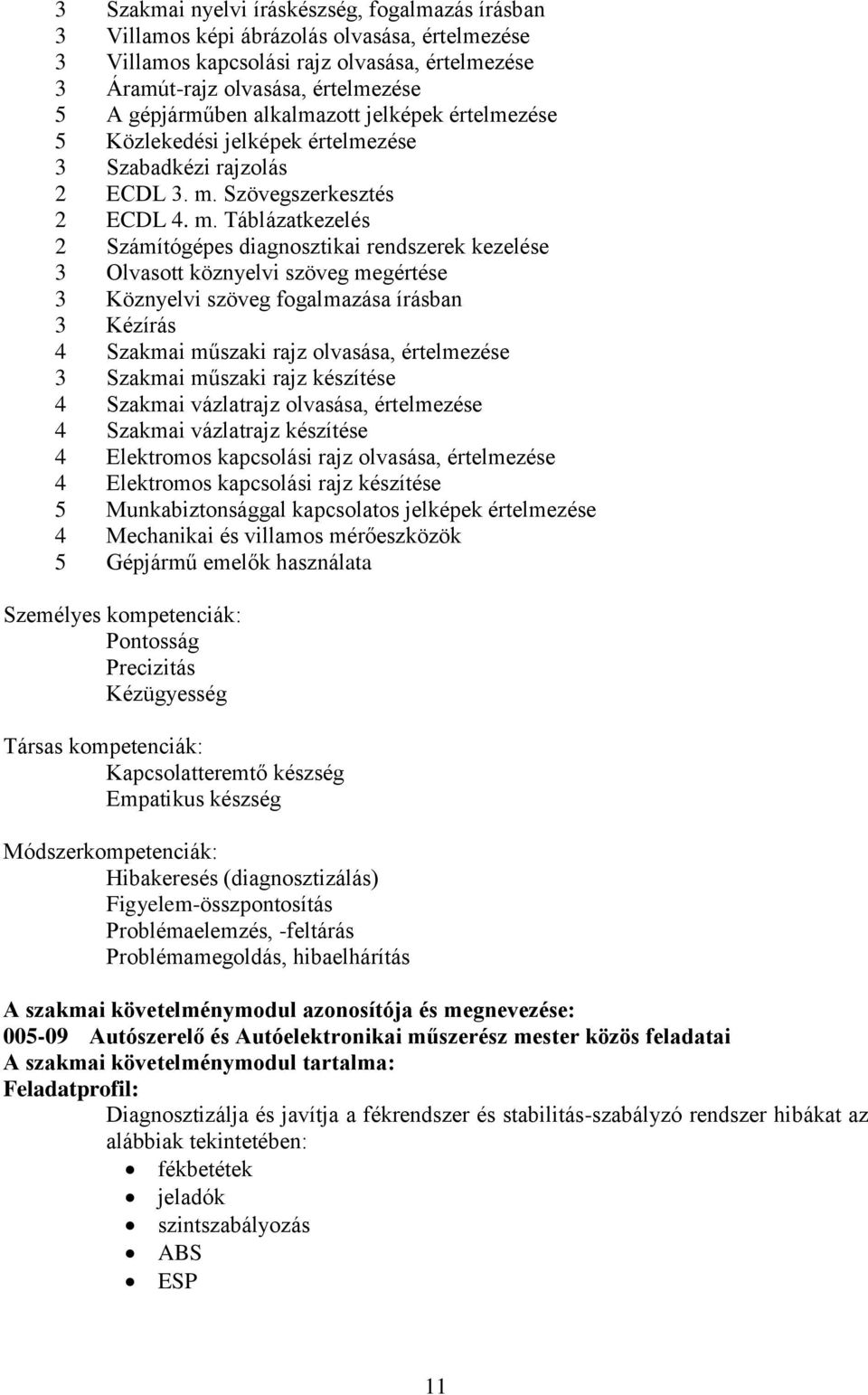 Szövegszerkesztés 2 EDL 4. m.