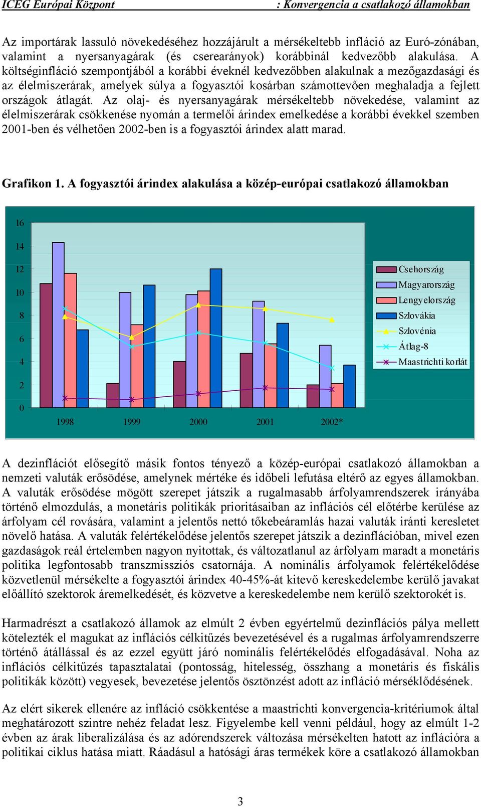 Az olaj- és nyersanyagárak mérsékeltebb növekedése, valamint az élelmiszerárak csökkenése nyomán a termelői árindex emelkedése a korábbi évekkel szemben 21-ben és vélhetően 22-ben is a fogyasztói