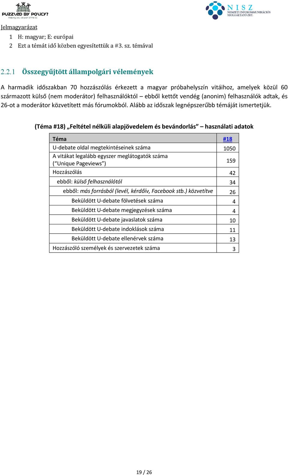 kettőt vendég (anonim) felhasználók adtak, és 26-ot a moderátor közvetített más fórumokból. Alább az időszak legnépszerűbb témáját ismertetjük.