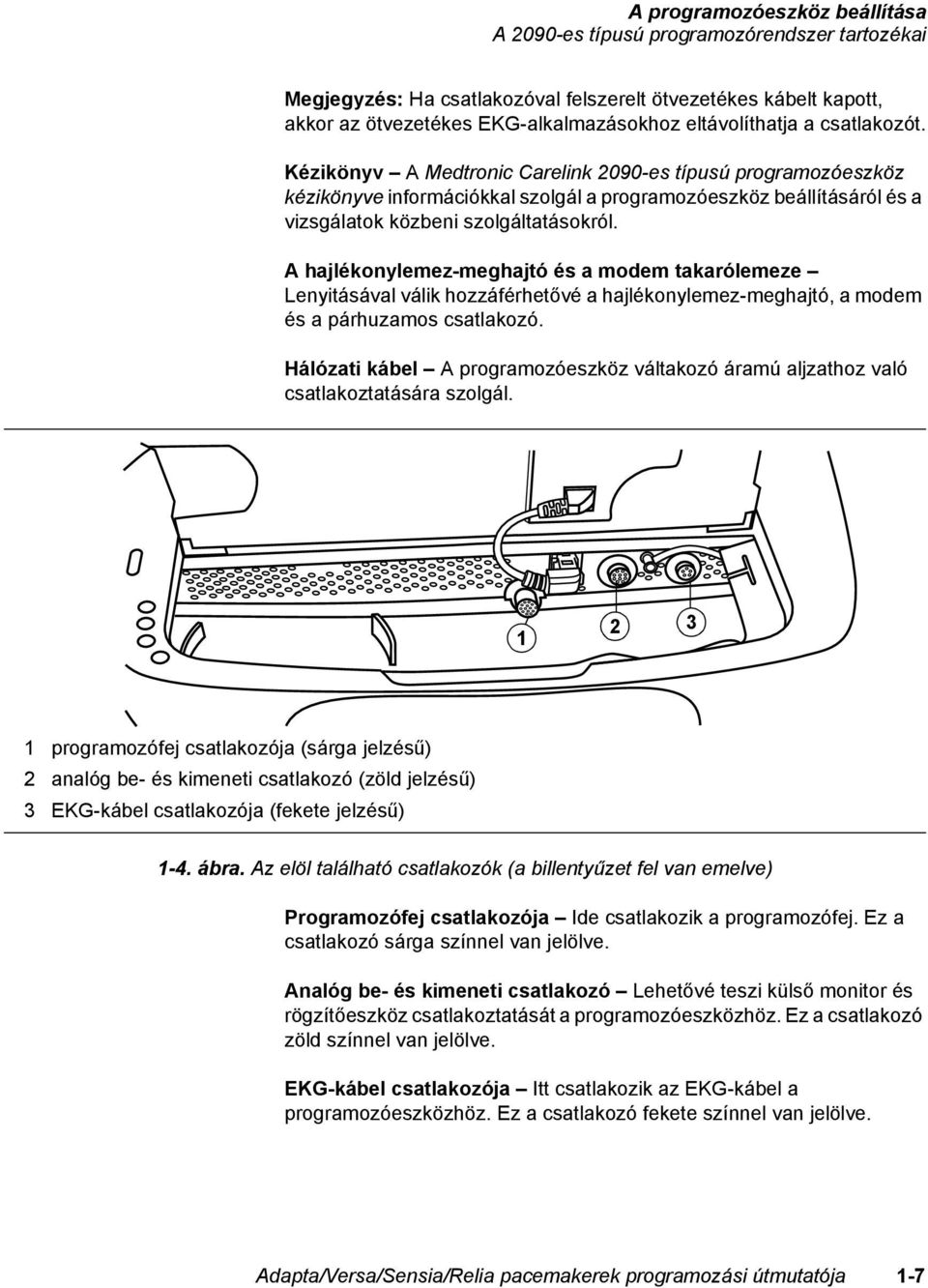 A hajlékonylemez-meghajtó és a modem takarólemeze Lenyitásával válik hozzáférhetővé a hajlékonylemez-meghajtó, a modem és a párhuzamos csatlakozó.