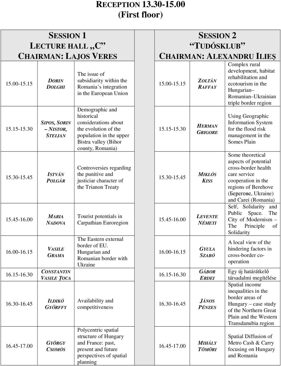 the European Union Demographic and historical considerations about the evolution of the population in the upper Bistra valley (Bihor county, Romania) Controversies regarding the punitive and